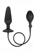 Xl Silicone Inflatable Plug - Black